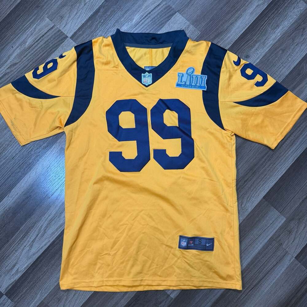 Nike Aaron Donald #99 Los Angeles Rams Super Bowl LIII Jersey Men’s Small NFL